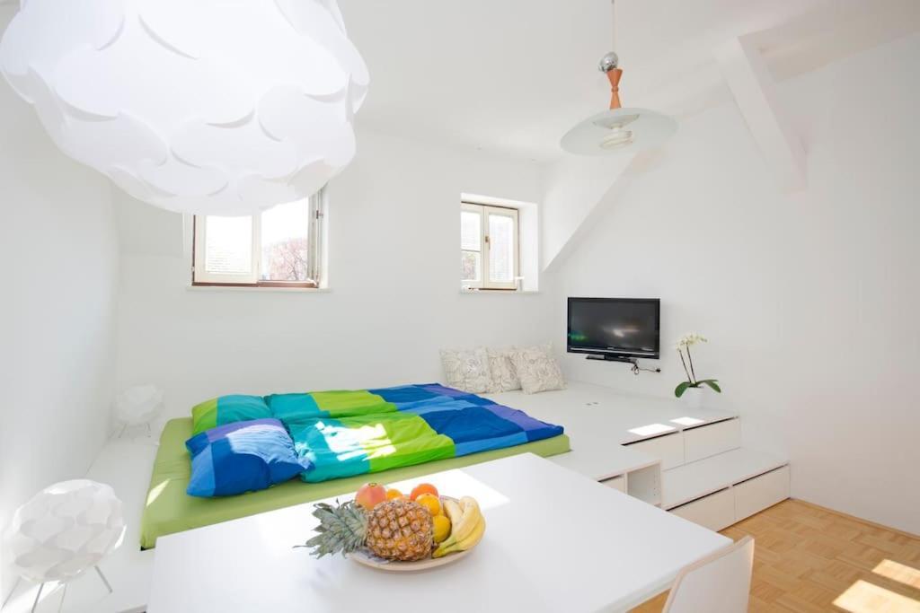 The Cute, Sunny Apartment In The Center +P Ljubljana Exteriör bild