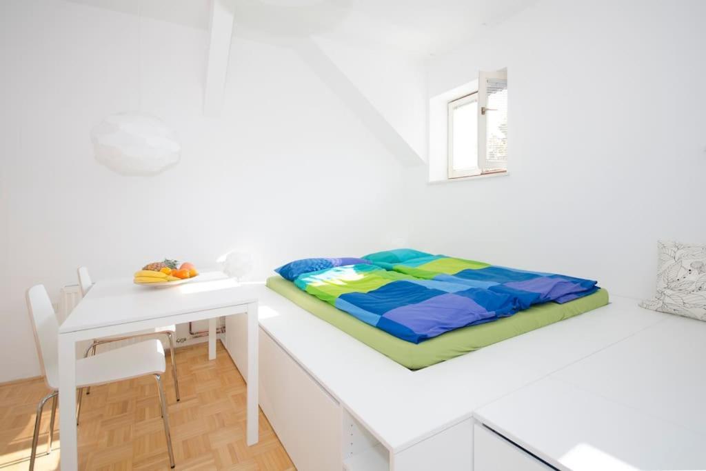 The Cute, Sunny Apartment In The Center +P Ljubljana Exteriör bild
